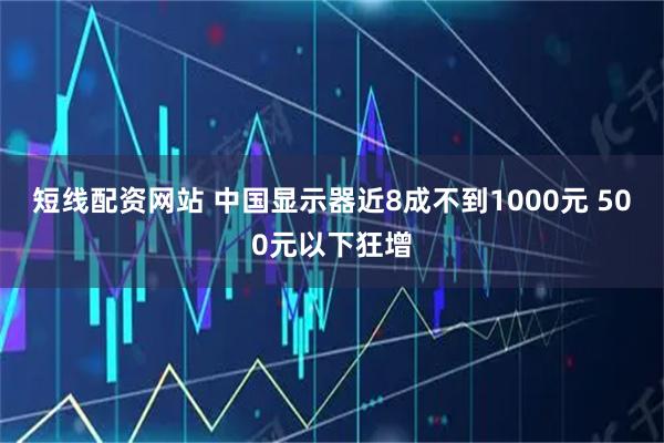 短线配资网站 中国显示器近8成不到1000元 500元以下狂增